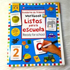 Listos para la escuela/Ready for School Workbook Bilingual English/Spanish